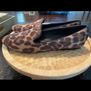 Women’s Nine West Faux Fur Leopard Shoes New